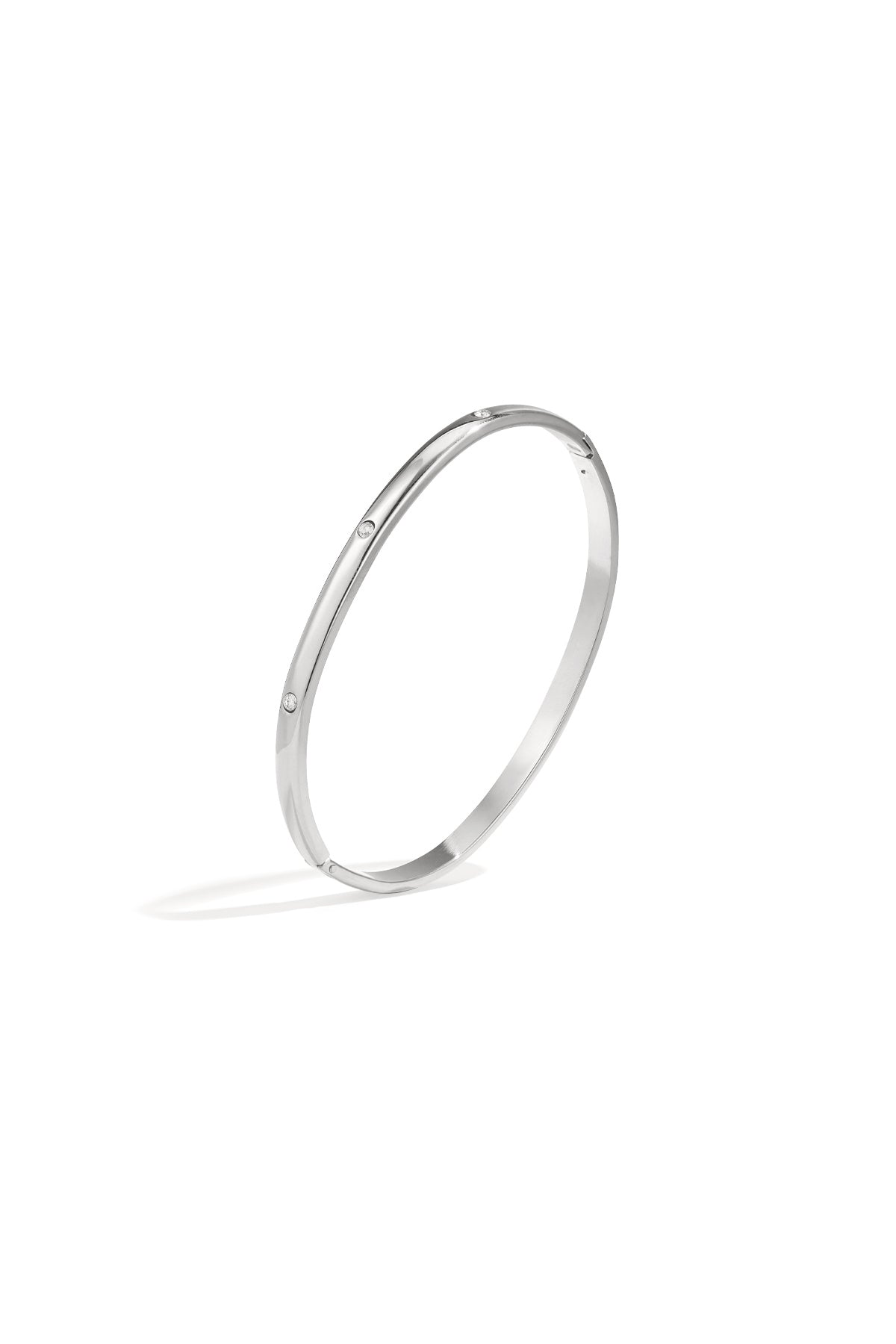 Stainless Steel Bangles circle Casual Daily Simple Series Women's jewelry