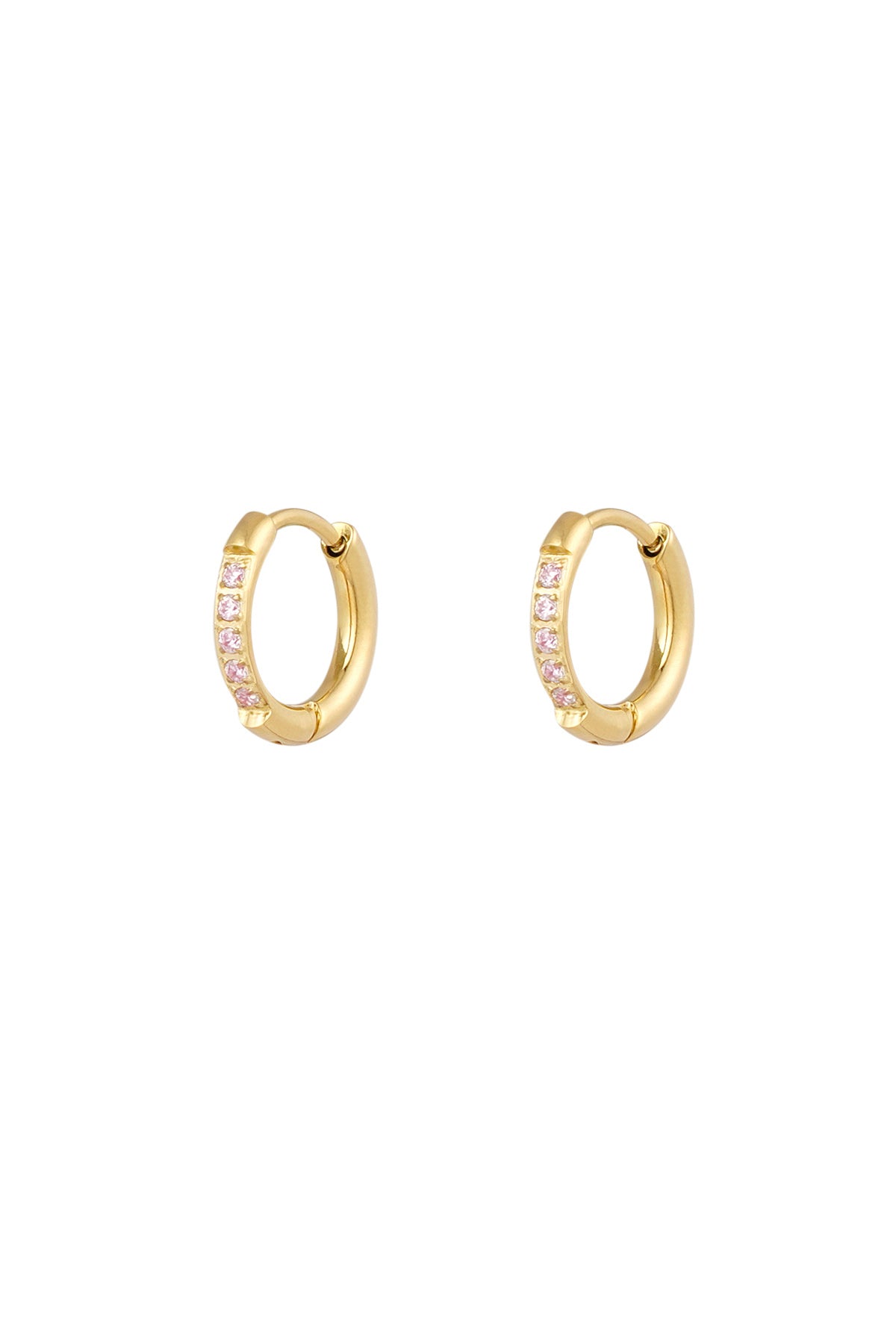 small earrings with stones