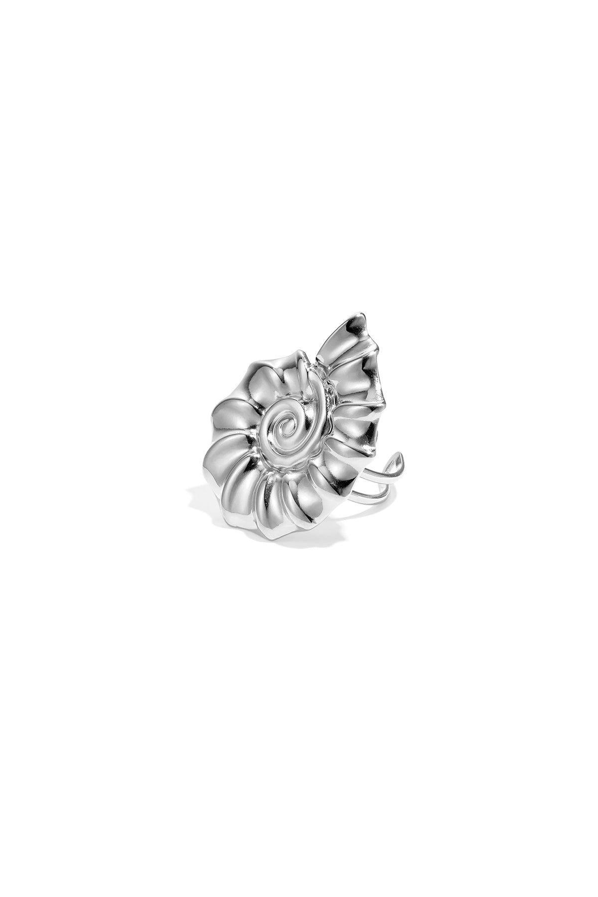 Stainless Steel Statement Rings shell Casual Holiday/Beach Simple Series Women's jewelry