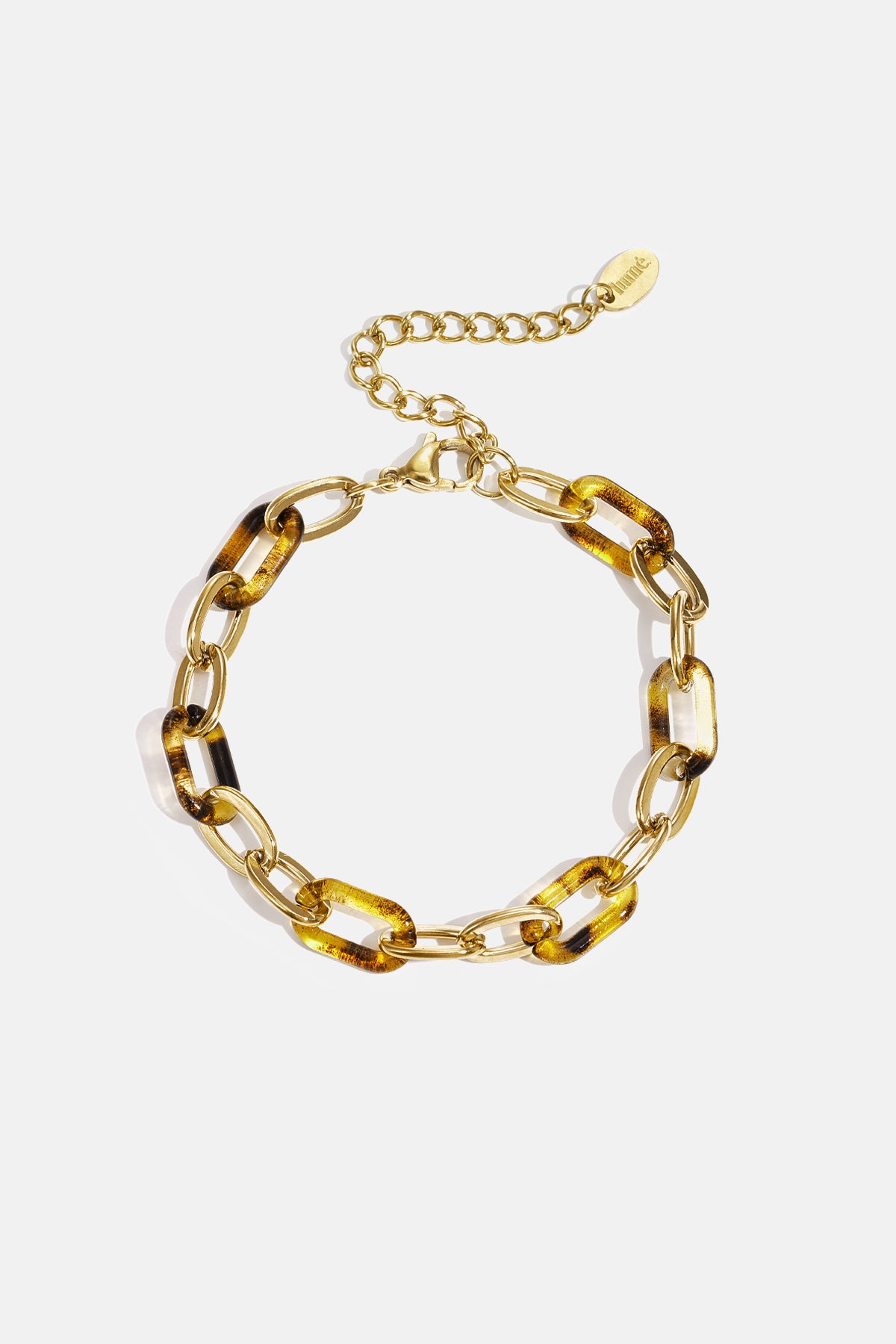 Stainless Steel Chain Bracelets Leopard Print Casual Daily Women's jewelry