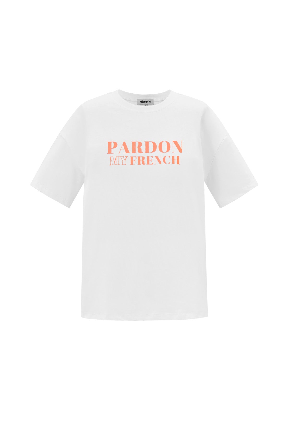 Cotton Women's T-shirt Casual Letters
