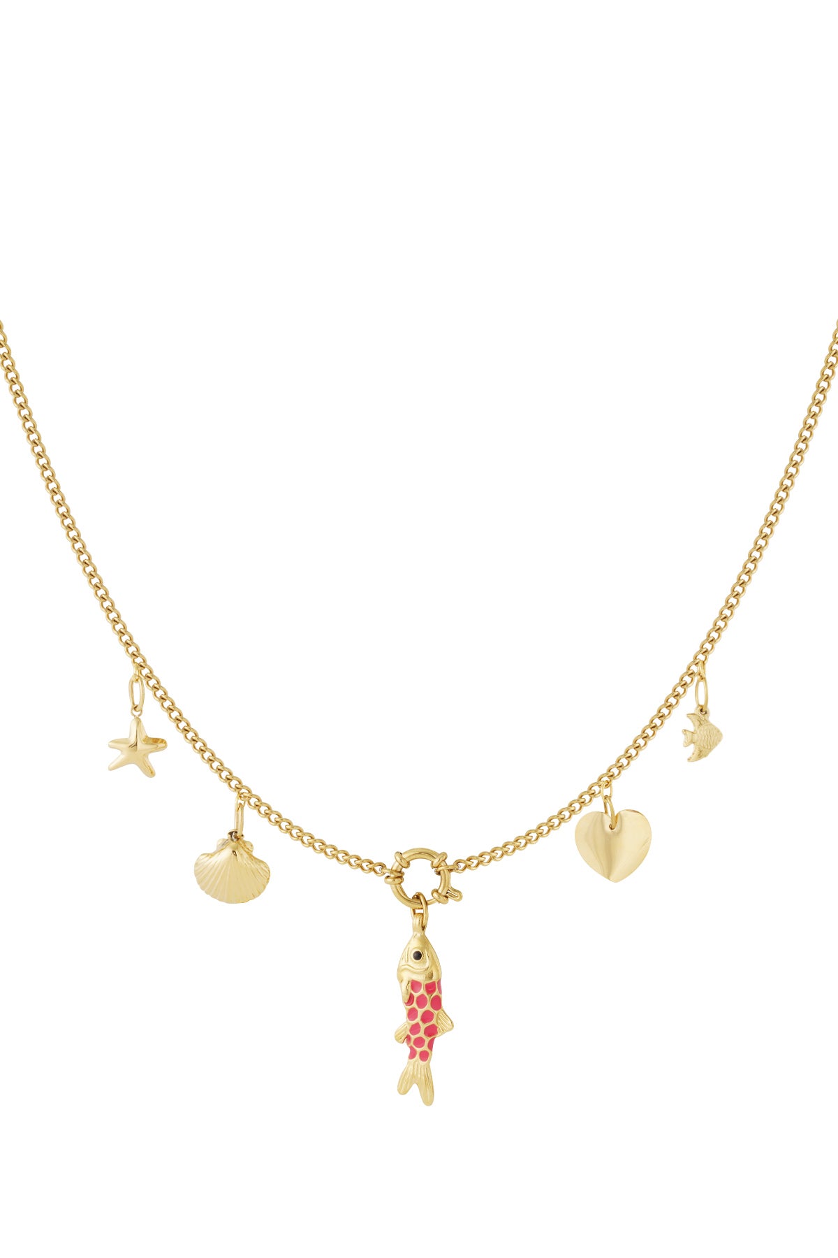 Fish DIY necklace