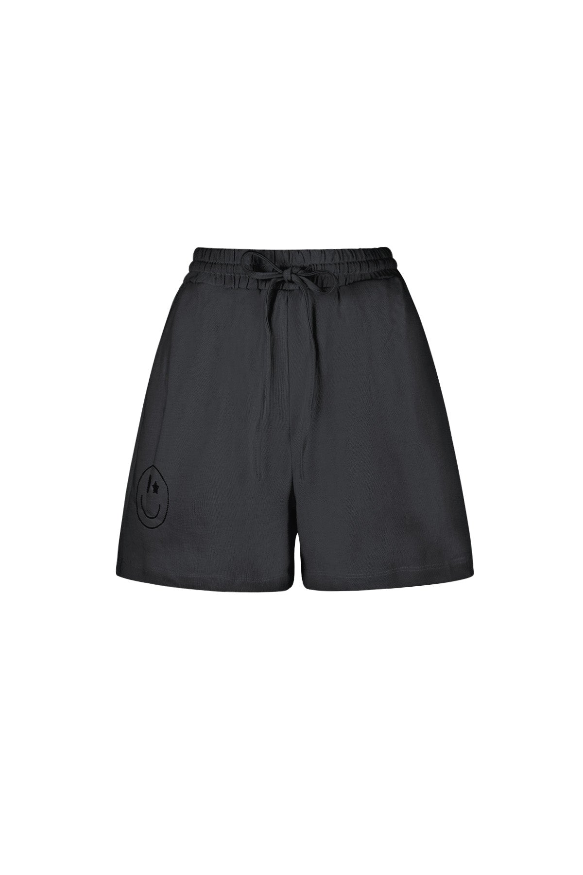 Cotton Women's Casual Shorts Drawstring Elastic Waist