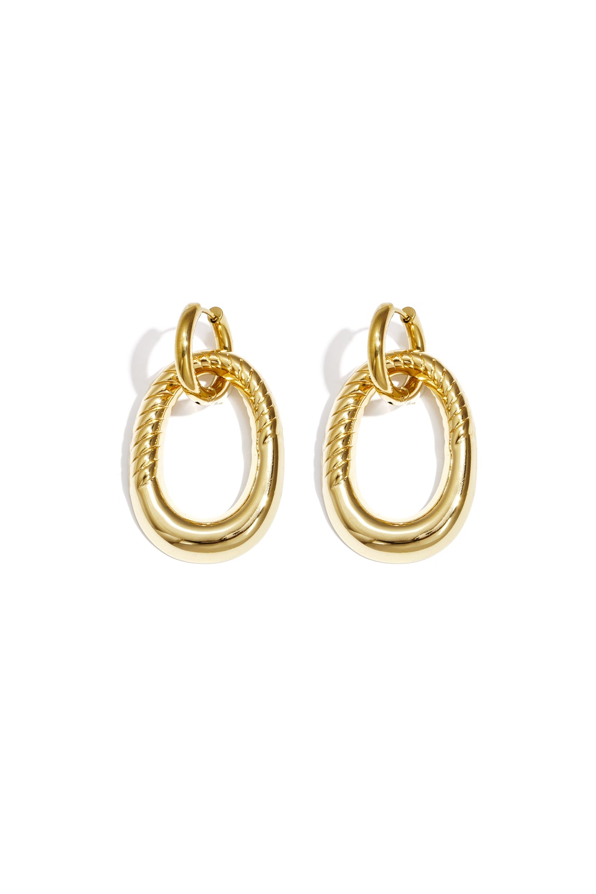 Stainless Steel Drop Earrings irregular shape Simple Daily Simple Series Women's jewelry