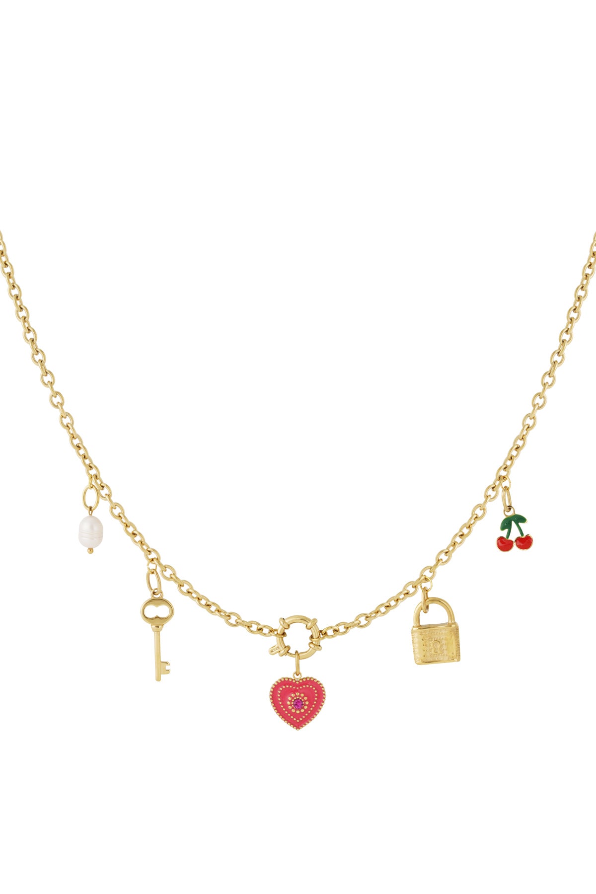 Heart DIY necklace