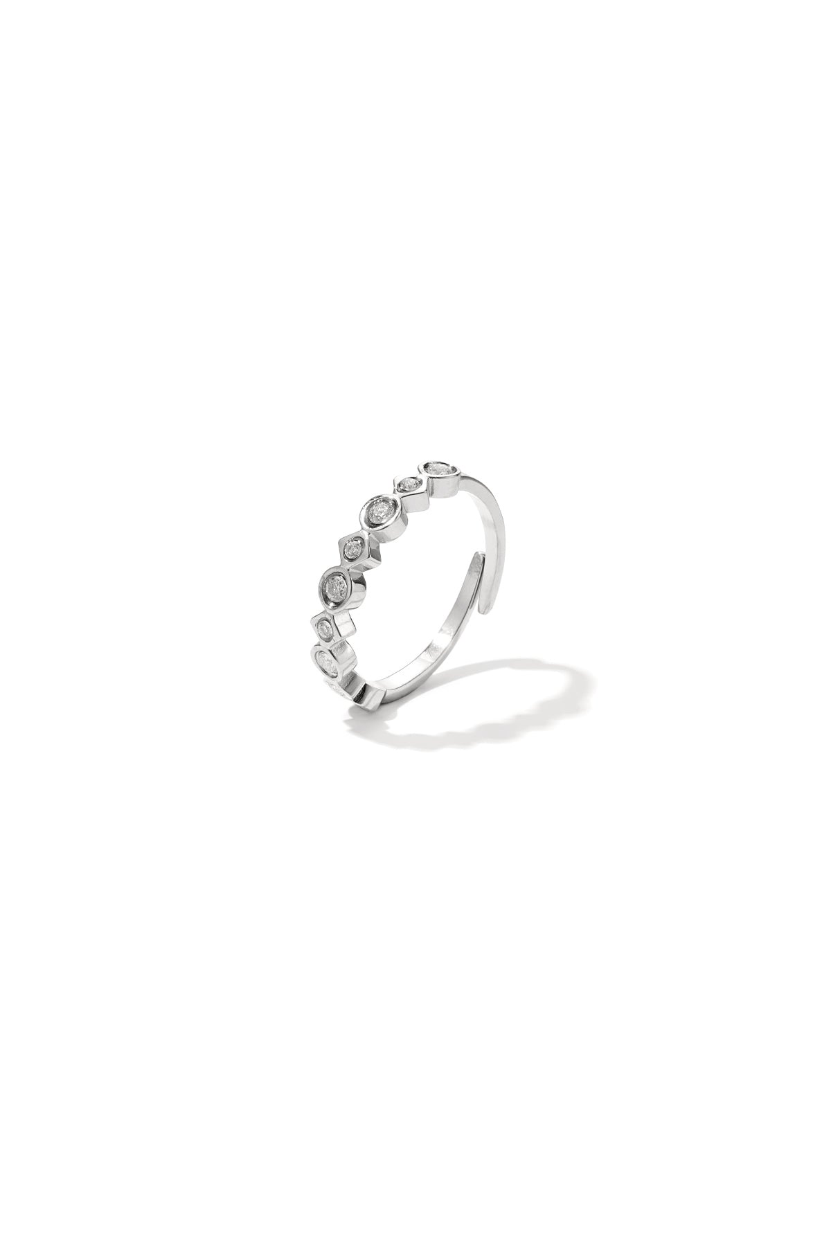 Stainless Steel Minimalist Rings circle Simple Daily Simple Series Women's jewelry