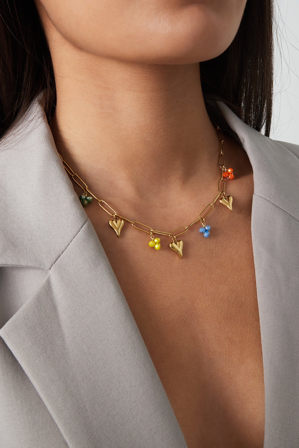 charm necklace primary love