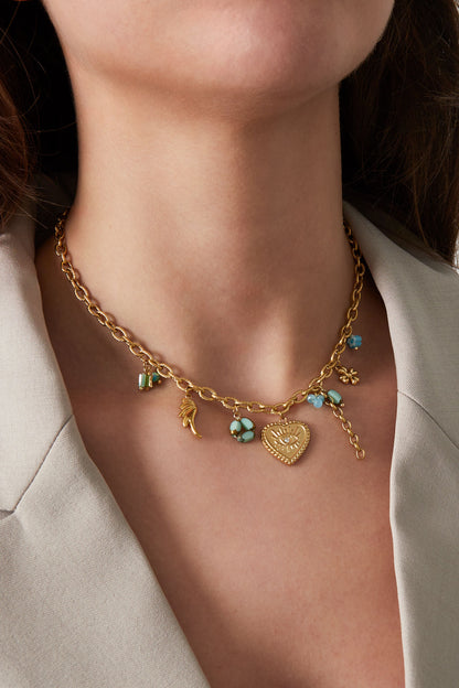 charm necklace