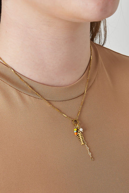 fish necklace