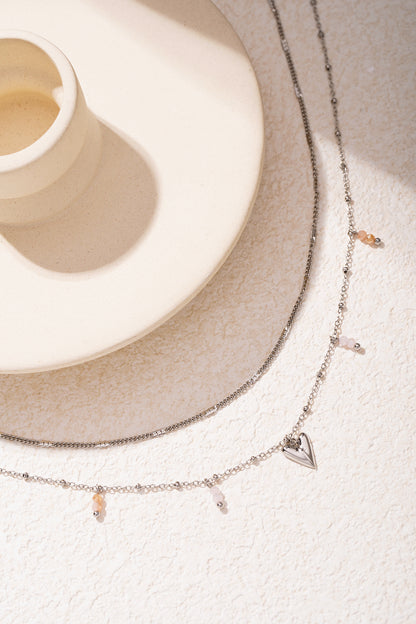 double love necklace