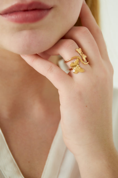 butterfly ring