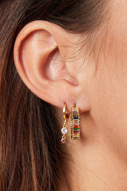Earrings Summertime Multi Copper