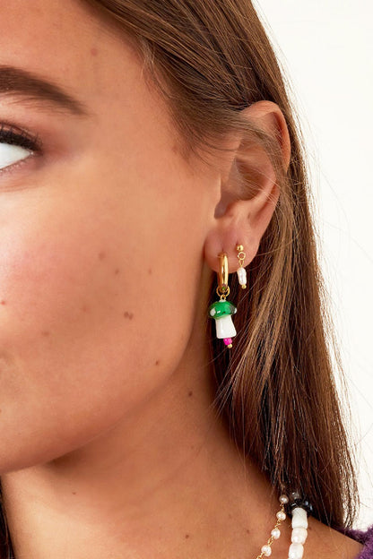 Stainless Steel Drop Earrings irregular shape Casual Daily Simple Series Women's jewelry