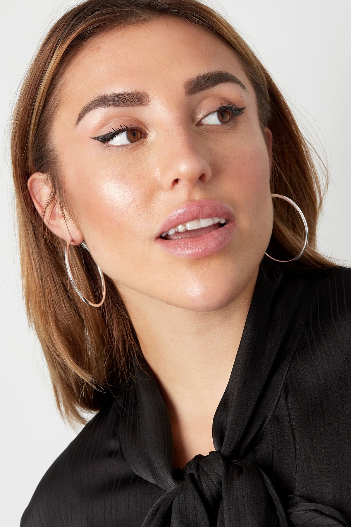 earrings basic circle large