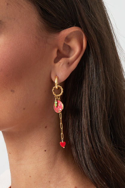Dazzling day earrings