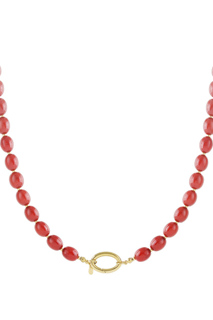 Acrylic Beaded Necklaces Beads Casual Daily-10.5*13mm
