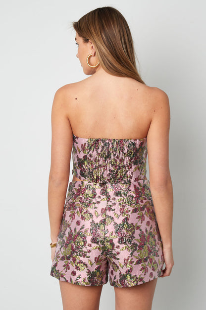 Polyester Women's Sleeveless Top Floral Print