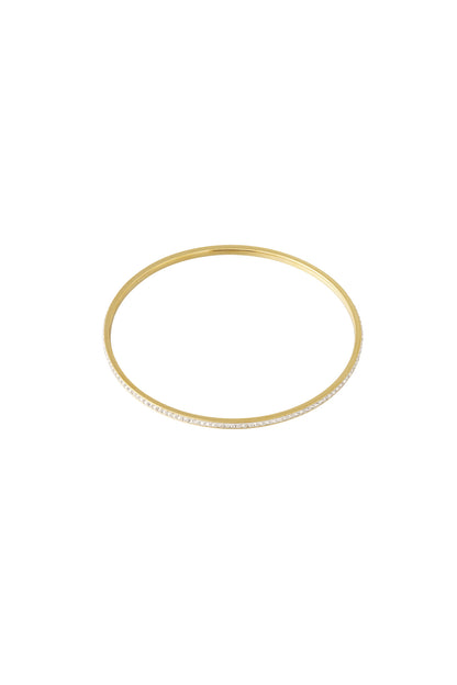 Rhinestone bangle