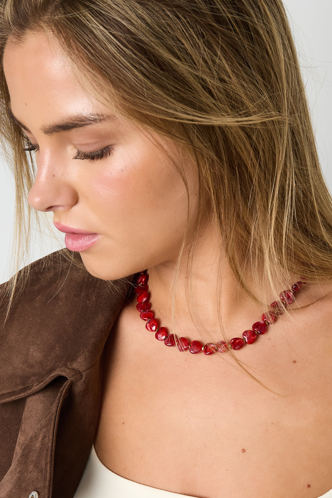 Acrylic Beaded Necklaces Beads Daily  Women's jewelry
