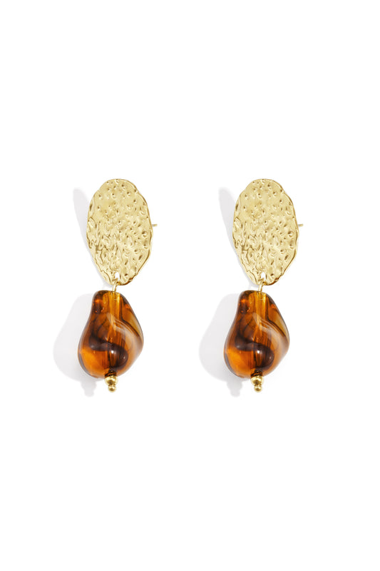 Stainless Steel Drop Earrings irregular shape Casual Daily Simple Series Women's jewelry