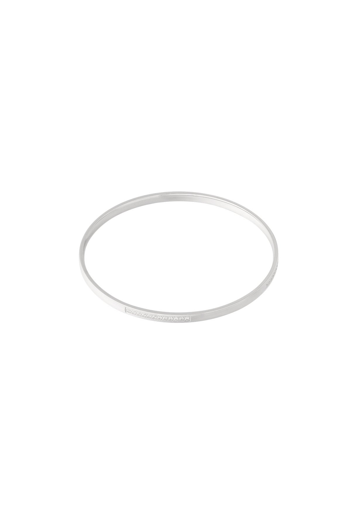 Classy rhinestone bangle