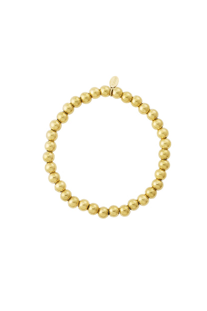 Solid bead bracelets-6mm