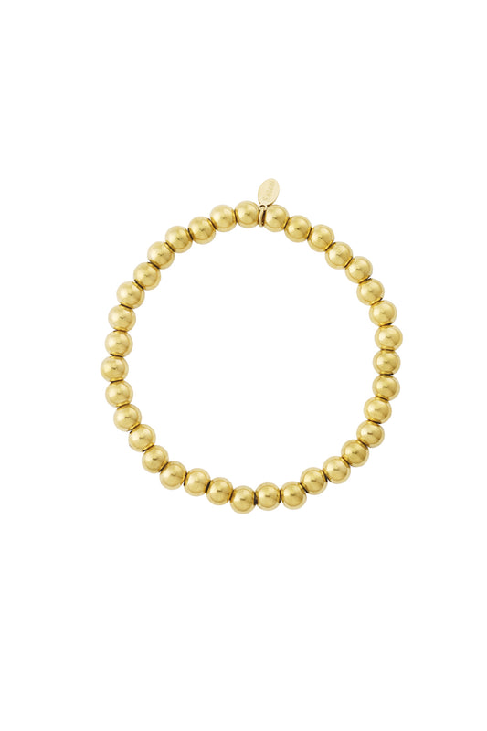 Solid bead bracelets-6mm