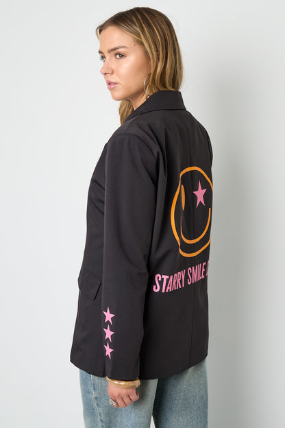 Woven Polyester Fiber Women's Suit Set Casual Letters Design