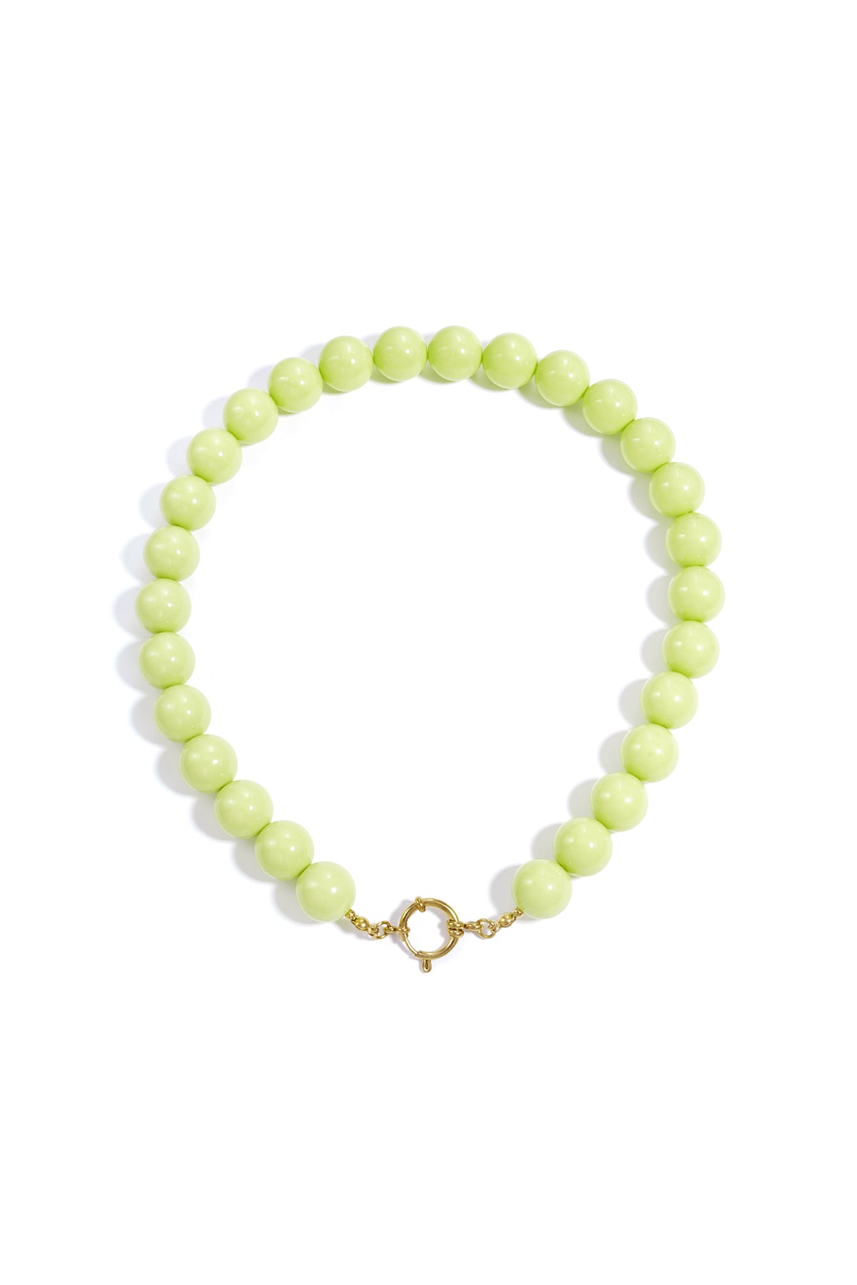 Resin Beaded Necklaces Beads Casual Daily Simple Series Women's jewelry-15mm