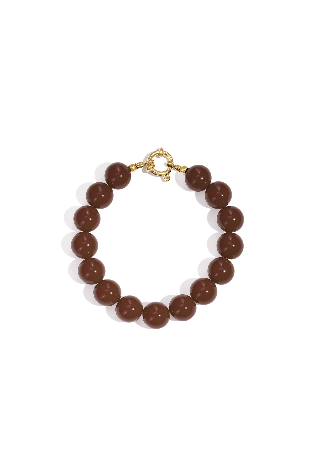 Resin Beaded Bracelets Beads DIY Daily Simple Series Women's jewelry-12mm