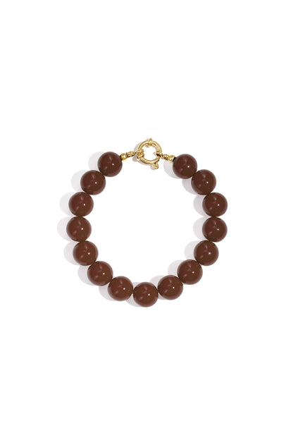 Resin Beaded Bracelets Beads DIY Daily Simple Series Women's jewelry-12mm