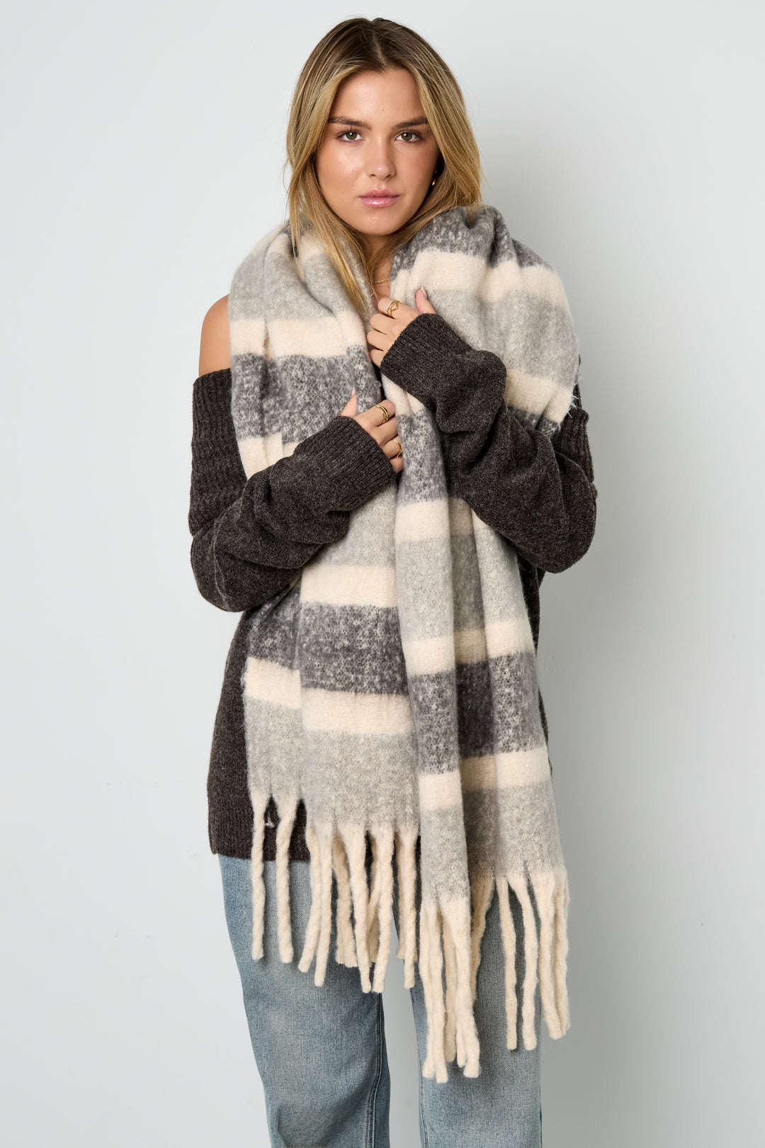 Basic autumn scarf