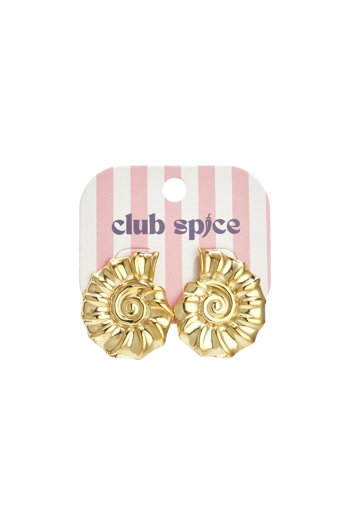Stainless Steel Stud Earrings shell Casual Daily Simple Series Women's jewelry