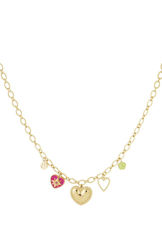 Stainless Steel Pendant necklaces Heart Casual Daily
