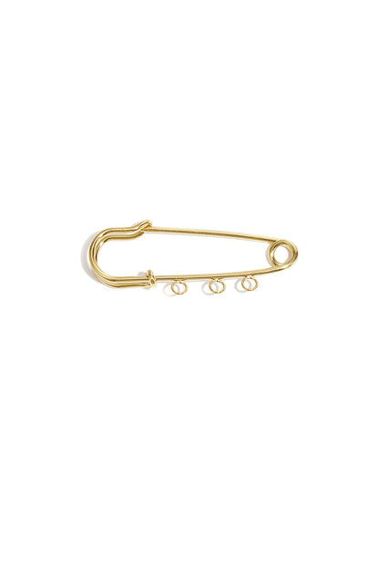 Stainless Steel Brooches lines Daily Daily Simple Series Women's jewelry