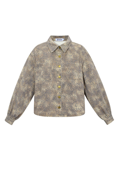 the cow girl & loving leopard jeans