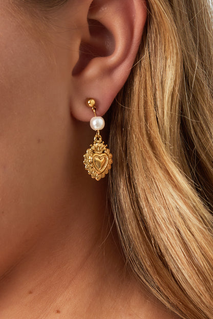 Royal hearts Earrings