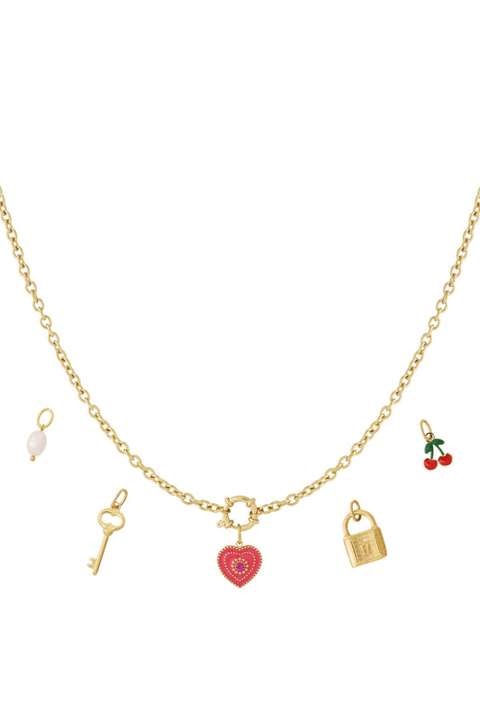 Heart DIY necklace