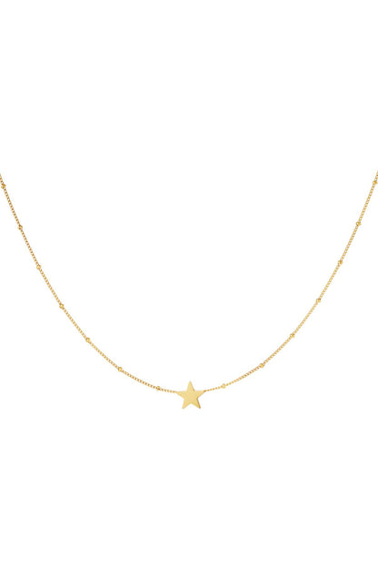 stainless steel necklace star 