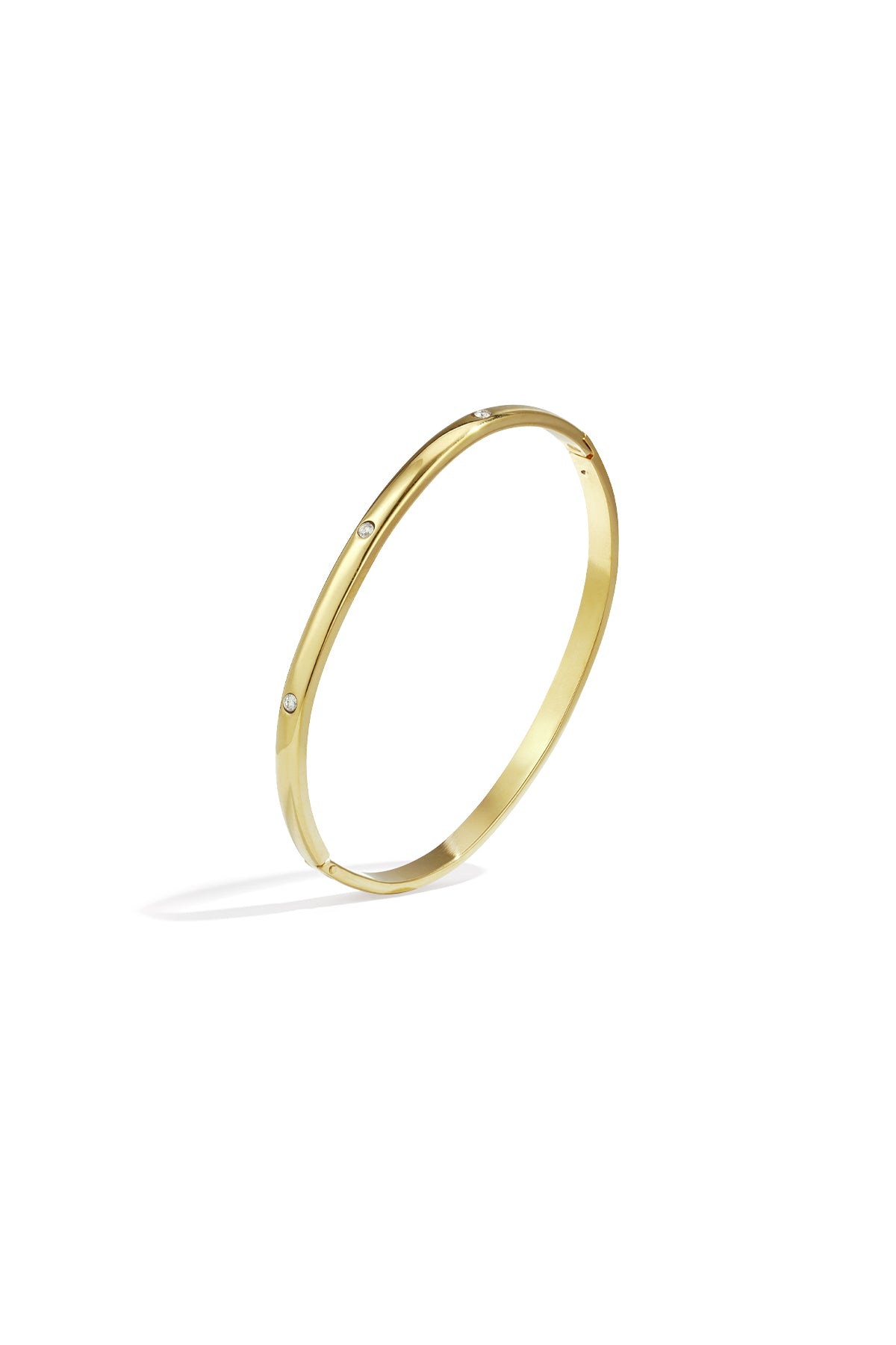 Stainless Steel Bangles circle Casual Daily Simple Series Women's jewelry