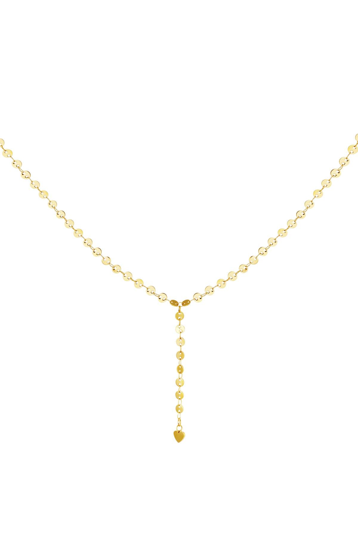 stainless steel y-chain necklace