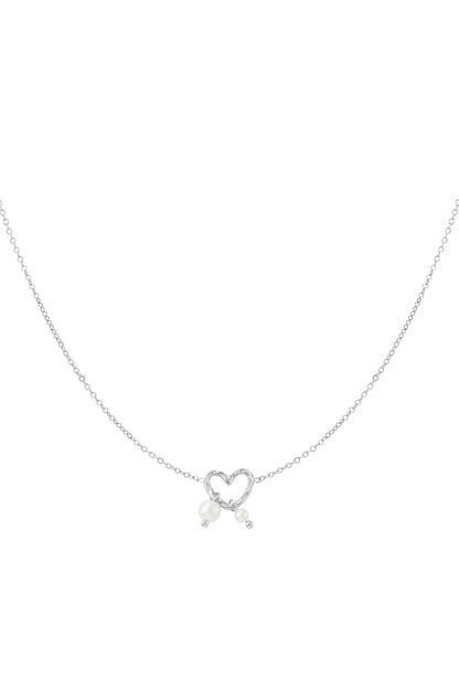 necklace pearl love
