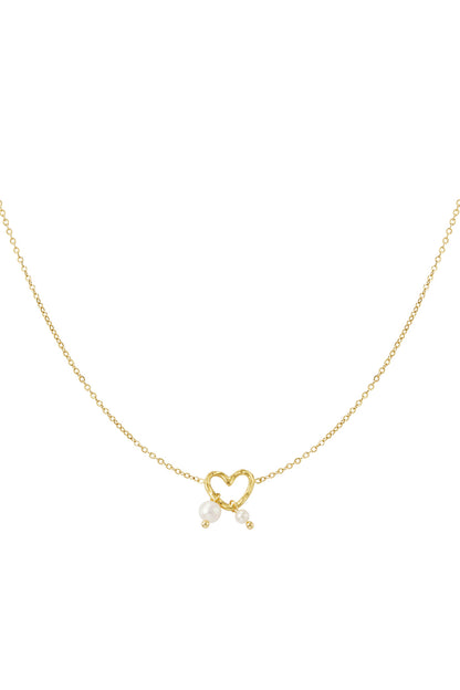 necklace pearl love