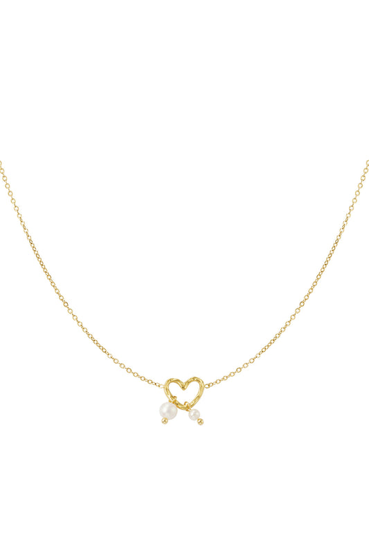 necklace pearl love