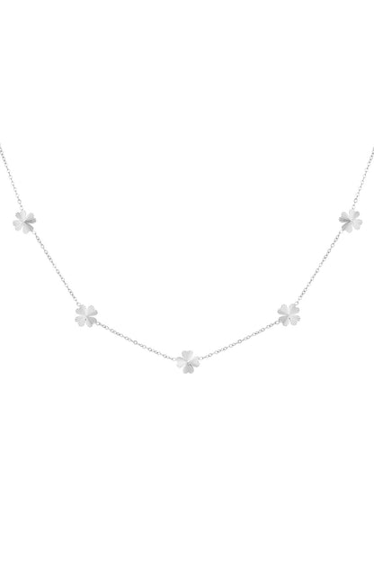 leafy luck necklace