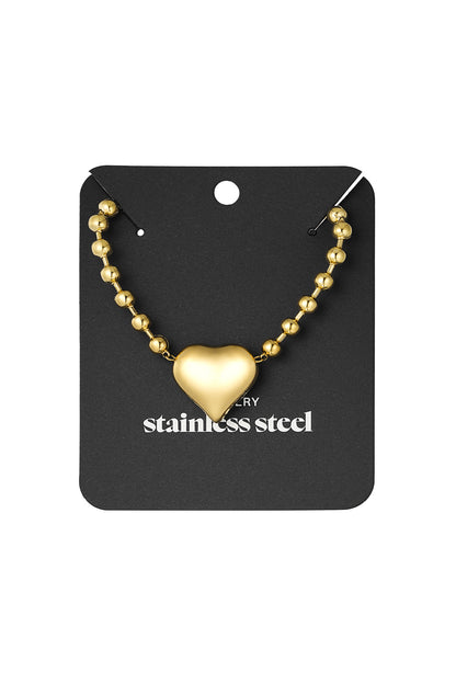 chain big heart