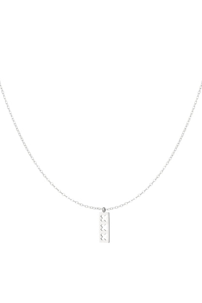 trio x necklace