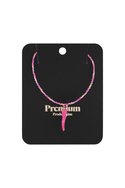 Hot pepper necklace