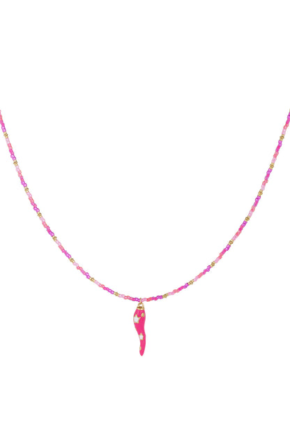 Hot pepper necklace