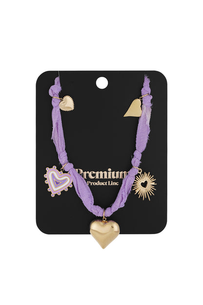 Necklace heart overdose